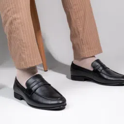 Alberto Torresi Black Genuine Leather Nancy Penny Loafers-picture-47