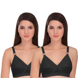 FEATHER LINE Women Pack Of 2 Full Coverage Non Padded Bra-picture-2