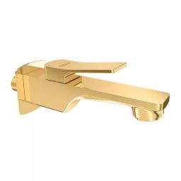 CERA Sylvina Bib Cock Quarter Turn Wall Mount PVD Finish French Gold with Wall Flange and Aerator, F1021151FG-image-42