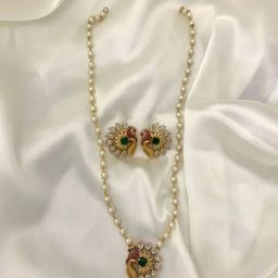 Rujve Jewellery Gold Plated Stones Studded Jewellery Set-21