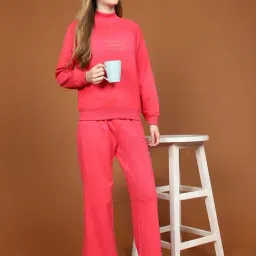 Madame M Secret Pink Regular Fit Nightsuit-picture-33