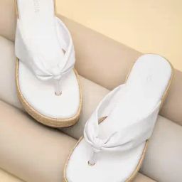 Rocia Women Casual White Sandal-image-9