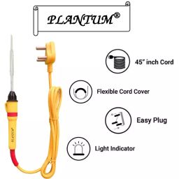 PLANTUM Combo Type 4 Beginner Pack Soldering Iron Kit 25 W Simple (Flat Tip) image 5