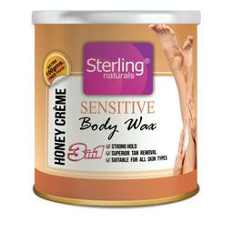 Sterling Naturals Honey Cream 3 In 1 Sensitive Body Wax - 700 g-25