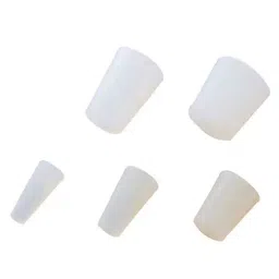 AS ONE Ultra Small Silicone Plug 9x6x15 mm, 1-9662-03 (Bag of 10)-23