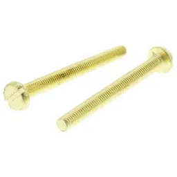 RS PRO Machine Screw M5x50 mm Brass Slot Pan Headed DIN 85, 4831640 (Bag Of 100 pcs)-image-18