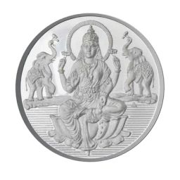 Sri Jagdamba Pearls Lakshmi 999 Silver 20gm Silver Coin-image-124