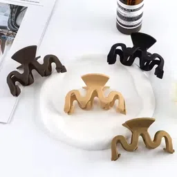 KOLORUP BEAUTY Women Set of 6 Matte Claw Clip-11