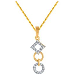 P.C. Chandra Jewellers 18 kt Gold & Diamond Pendant-picture-15