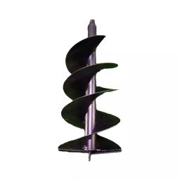 MECSTROKE Brand Heavy Duty DOUBLE SPIRAL 12"/300mm Diameter Post Hole Digger/Earth Auger Bit-0