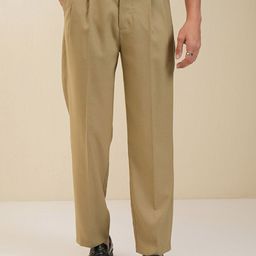 LOCOMOTIVE Men Pleated Trousers-image-17