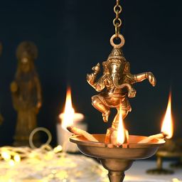 Indianshelf Brass Diwali Diyo Diya-image-9
