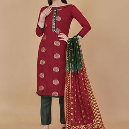 Maroosh Embellished Unstitched Dress Material-image-60