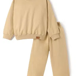 FUNKRAFTS Girls Round Neck Long Sleeves Pure Cotton Sweatshirt with Joggers-image-83
