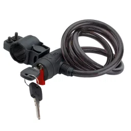 Link CL-02 Stainless Steel 3 Silver Keys and 1 Lock Cable Lock-65