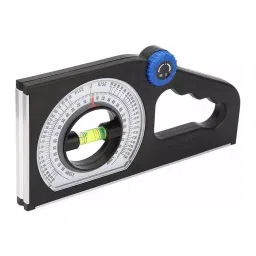 A&S TOOLSHOP Multifunctional Protractor Angle Finder Depth Measurement Bubble level Display Magnetic 25 cm Length Black, AS-02 image 2