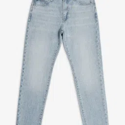 Tommy Hilfiger Kids Blue Straight Fit Jeans-picture-4