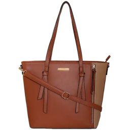 Giordano Blossoms 2020 Dark Brown Textured Medium Shoulder Handbag-57