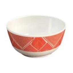 Living Roots Orange Non-Toxic Melamine Veg Bowls - 180 ml-image-37
