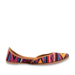 Desi Colour Women's Multicoloured Ethnic Juttis-image-31