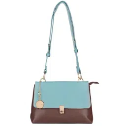 Caprese Brown Solid Small Sling Handbag-image-13