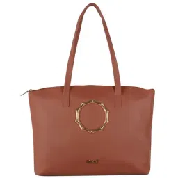 Enoki Tan Solid Large Shoulder Bag-17