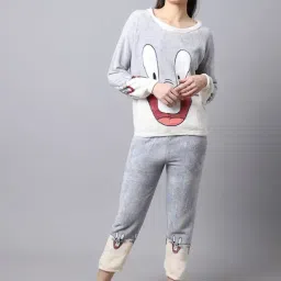 Tag 7 Grey Printed Night Suit-picture-42