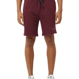 Masculino Latino Maroon Regular Fit Shorts-picture-17
