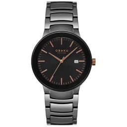 OBAKU V280LDBBCB Pil Lille Dark Analog Watch for Women-image-73