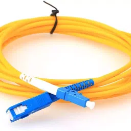 Hanutech Simplex Single Mode SC/PC-LC/PC 5 meter Optical Fiber Patch Cord Cable image 3