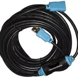 Techut 15 Metre High Speed USB 2.0 Active Extension Cable With Chipset Black for All USB Devices Black for Digital Camera, Printer, Scanner, Mouse Keyboard-11