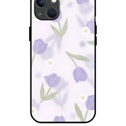 QRIOH Floral Printed iPhone 13 Back Case Mobile Accessories-image-83