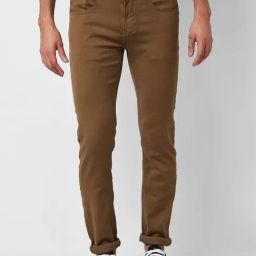 Spykar Khaki Skinny Fit Jeans-image-70