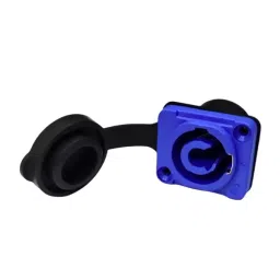 SETMI INDIA Powercon Socket for Reliable and Secure Power Connections, Black & Blue-12