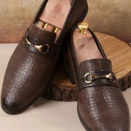 ID Men's Brown Formal Loafers-image-52