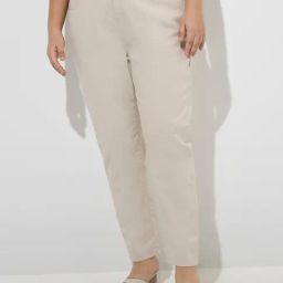 Gia by Westside Beige High-Rise Cotton-Blend Jeggings-image-28