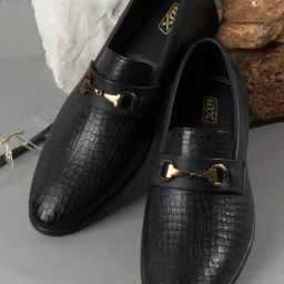 ID Men's Black Formal Loafers-picture-45