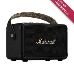 Marshall Kilburn II MS-KLBN2-BLKBR 36W Bluetooth Speaker (Black/Brass)-10