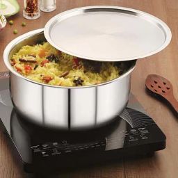 Magnus Silver Stainless Steel Tope With Induction Bottom (5.15 L)-image-23