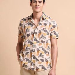 U.S. Polo Assn. Denim Co. white Abstract Shirt-picture-9