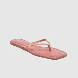 Inc 5 Women Solid T-Strap Flats-image-99