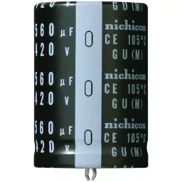 NICHICON Aluminum Electrolytic Capacitor, 10000Uf, 63V, 20%, Can, LGU1J103MELC-picture-0