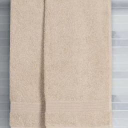 Maspar Beige Cotton Hand Towel - Set of 2-picture-45