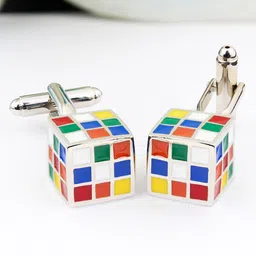 PELUCHE Men Red & Green Cufflink-picture-20