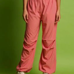 Globus Pink Relaxed Fit Mid Rise Joggers-image-46