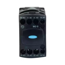 L&T [ Lauritz Knudsen ] 4 Amp 4 Pole 415 VAC 2NO+2NC AC-15 240 VAC Coil 50/60 Hz MO0 Control Contactor-15