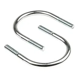 RS PRO M12 90mm Bright Zinc Plated Steel Round U-Bolt Model No 829980 Bag of 5 Pcs-image-59