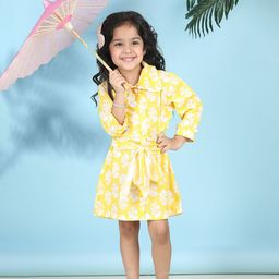 Cutiekins Floral Print Fit & Flare Midi Dress-picture-17