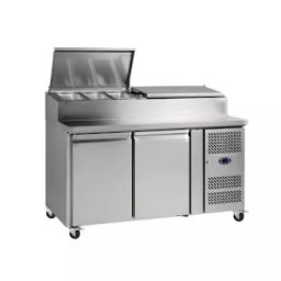 Nirvana Salad Counter 0.25 kW Power and 2 to 8°C Temperature Range, NSH 2000/700 (1200 MM)-image-29