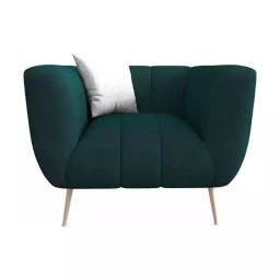 Urban Living Darwin Dazzle 1 Seater Sofa Bottle Green-picture-46